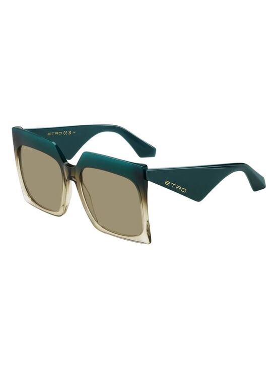 NEW!!! ETRO ETRO0002/S 0GTTQT Women\'s Green Gradient Square Sunglasses Authentic main image 6